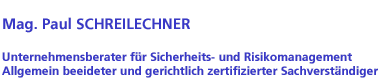 Mag. Paul Schreilechner